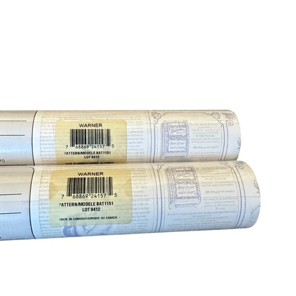 Warner House Vintage Wallpaper Two Rolls BAT1151 Victorian Ladies Home NEW NIP - Picture 3 of 10